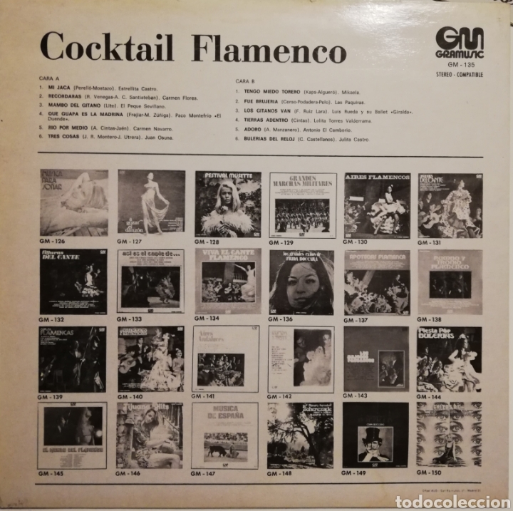 Discos de vinilo: Coktail Flamenco (LP, 1972) - Foto 2