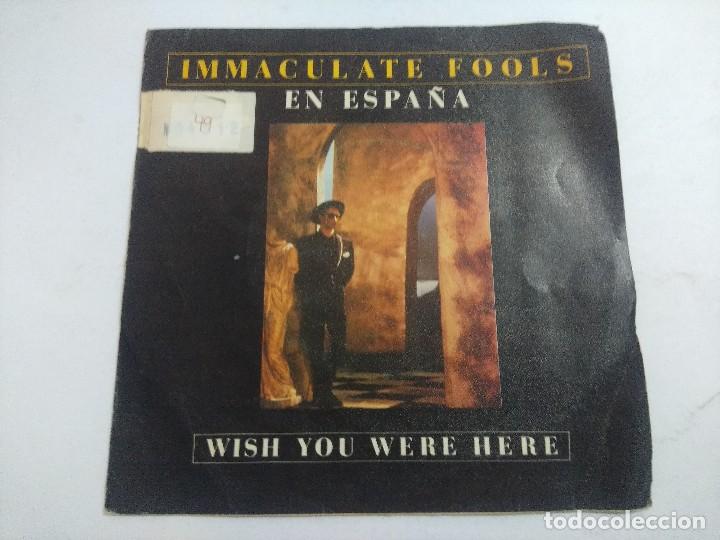 Discos de vinilo: INMACULATE FOOLS/EN ESPA&Ntilde;A/SINGLE PROMOCIONAL. - Foto 1