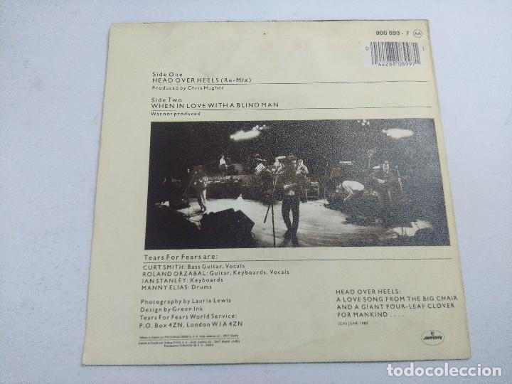 Discos de vinilo: TEARS FOR FEARS/HEAD OVER HEELS/SINGLE. - Foto 3