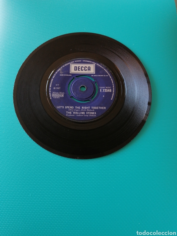 Discos de vinilo: The Rolling Stones, Lets spend the night together - Foto 1
