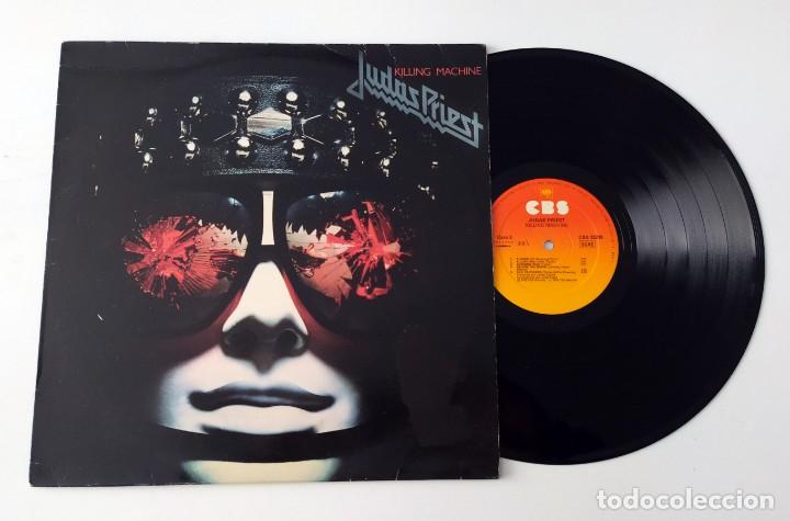 Discos de vinilo: LP JUDAS PRIEST - KILLING MACHINE - Foto 3