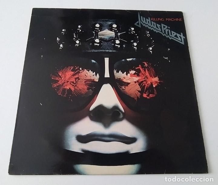 Discos de vinilo: LP JUDAS PRIEST - KILLING MACHINE - Foto 1