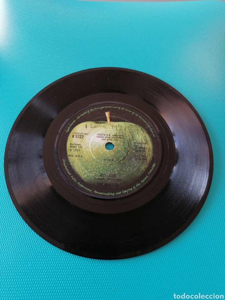 Discos de vinilo: The Beatles, Hey Jude - Foto 1