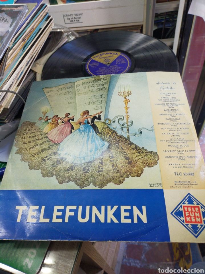 Discos de vinilo: Franck pourcel lp selecci&oacute;n de bailables 195? - Foto 1