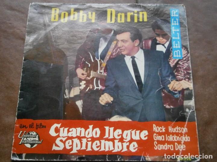 Discos de vinilo: BOBBY DARIN, CUANDO LLEGE SEPTIEMBRE - Foto 1