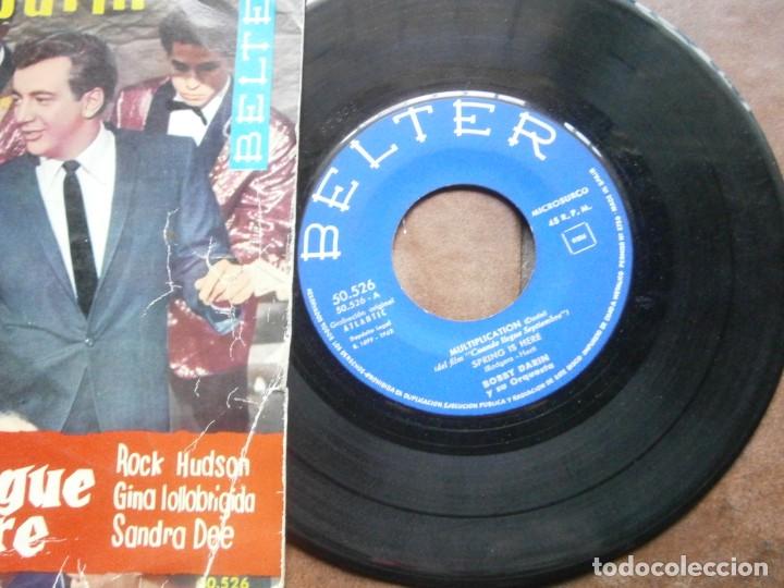 Discos de vinilo: BOBBY DARIN, CUANDO LLEGE SEPTIEMBRE - Foto 2
