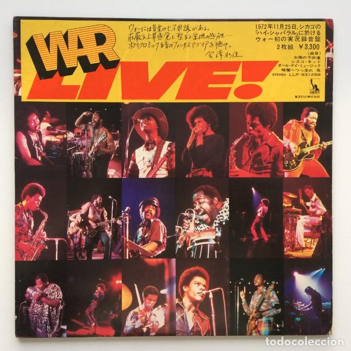 Discos de vinilo: War &lrm;&ndash; Live, 2 LPS, Japan 1973 Liberty* - Foto 1