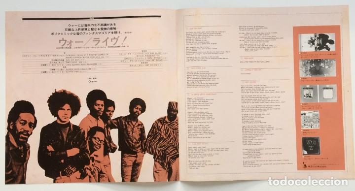 Discos de vinilo: War &lrm;&ndash; Live, 2 LPS, Japan 1973 Liberty* - Foto 7