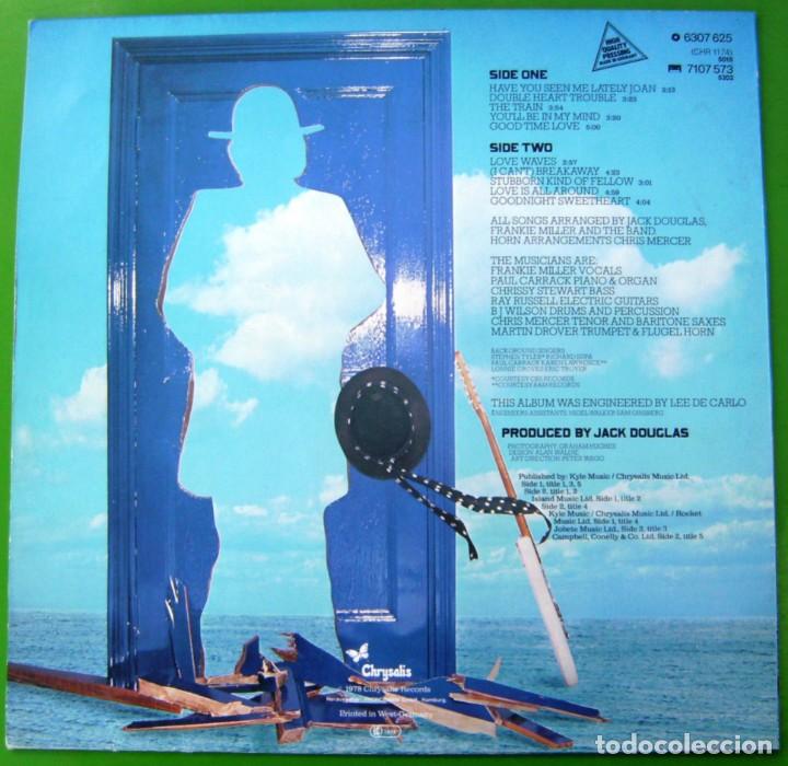 Discos de vinilo: LP Frankie Miller (Double Trouble) 1978 - Foto 2