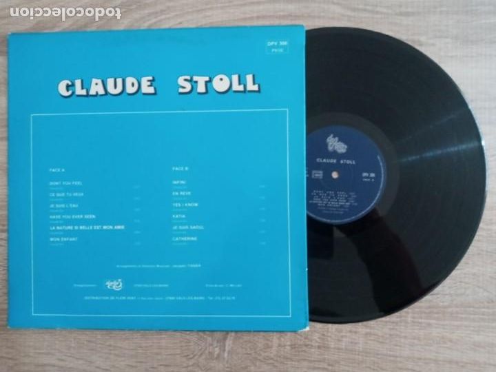 Discos de vinilo: CLAUDE STOLL..LP.1979 - Foto 2