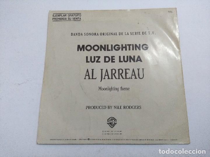 Discos de vinilo: LUZ DE LUNA-MOONLIGHTING/SINGLE PROMOCIONAL. - Foto 3