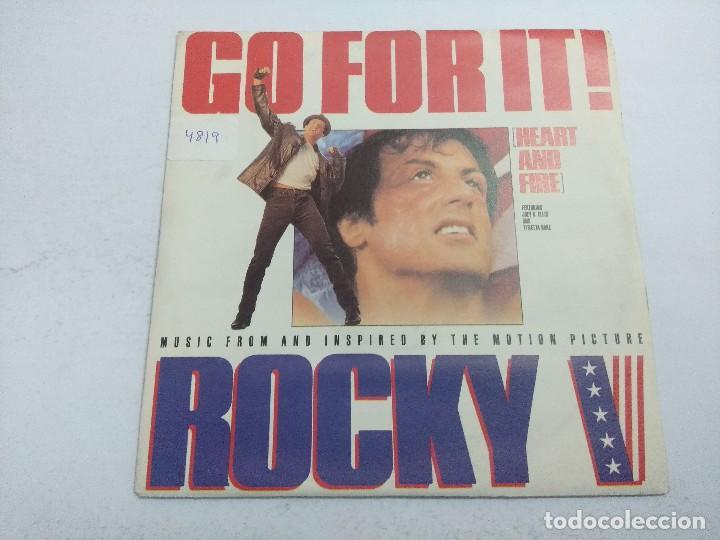 Discos de vinilo: ROCKY V/STALLONE/SINGLE. - Foto 1