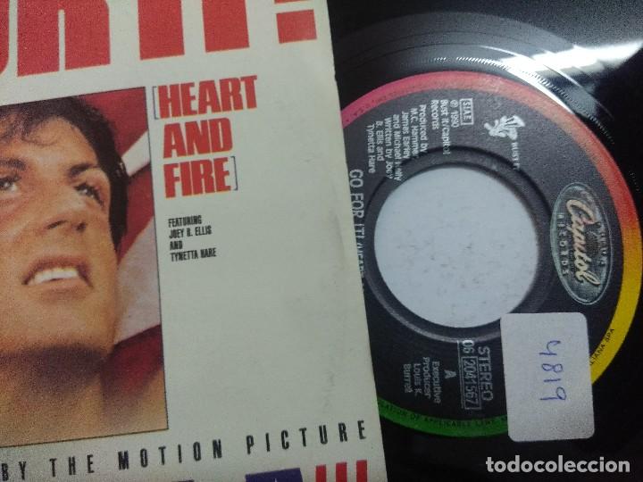Discos de vinilo: ROCKY V/STALLONE/SINGLE. - Foto 2