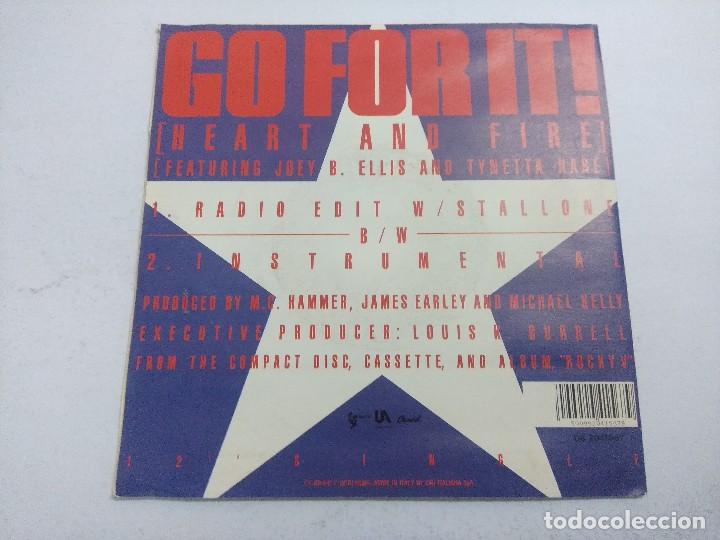 Discos de vinilo: ROCKY V/STALLONE/SINGLE. - Foto 3