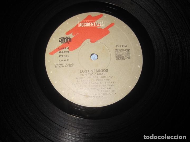 Discos de vinilo: Los Enemigos Un Tio Cabal 1988 - Foto 4