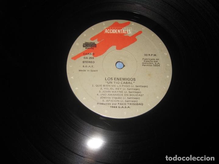 Discos de vinilo: Los Enemigos Un Tio Cabal 1988 - Foto 5