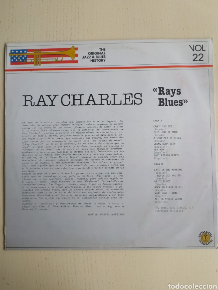 Discos de vinilo: LP Ray Charles - Foto 2