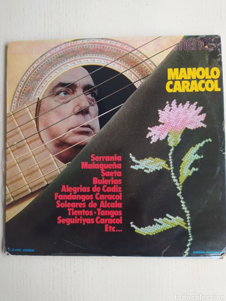 Discos de vinilo: Lote LPs Manolo Caracol - Foto 4