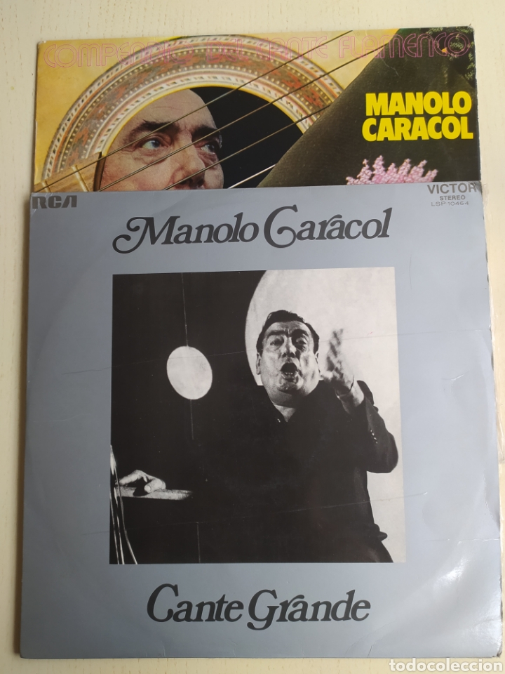 Discos de vinilo: Lote LPs Manolo Caracol - Foto 1