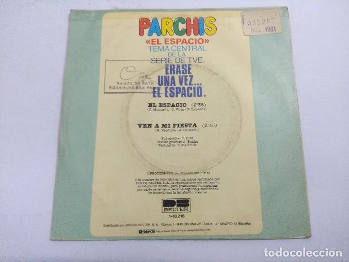 Discos de vinilo: ERASE UNA VEZ EL ESPACIO/PARCHIS/SINGLE. - Foto 3