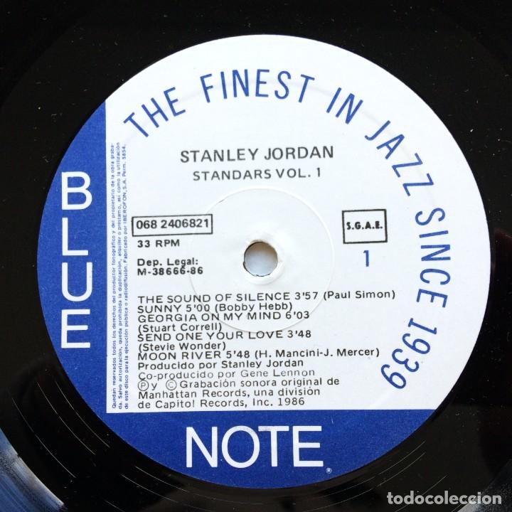 Discos de vinilo: Stanley Jordan &lrm;&ndash; Standards Volume 1 Spain,1986 Blue Note - Foto 3