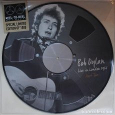 Discos de vinilo: BOB DYLAN * LP VINILO PICTURE DISC * LIVE IN LONDON 1965 PART TWO * LTD 1000 COPIAS * RARE. Lote 274272503