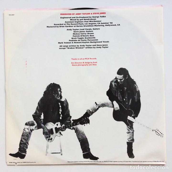 Discos de vinilo: Andy Taylor &lrm;&ndash; Thunder USA,1987 MCA Records - Foto 4
