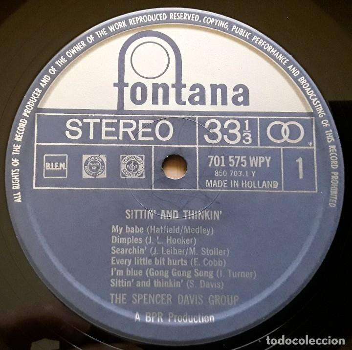 Discos de vinilo: SPENCER DAVIS GROUP Sittin And Thinkin 1967 ORIGINAL LP - Foto 3