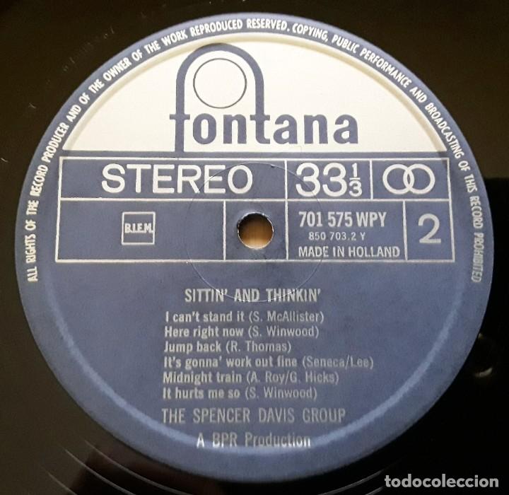Discos de vinilo: SPENCER DAVIS GROUP Sittin And Thinkin 1967 ORIGINAL LP - Foto 4