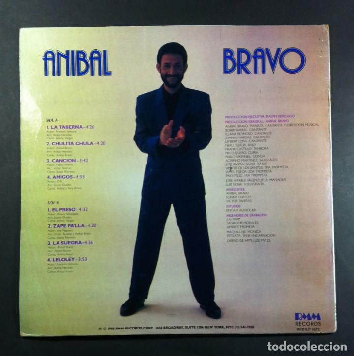 Discos de vinilo: ANIBAL BRAVO Y SU ORQUESTA - LP + SINGLE - BRAVO RECORDS - Foto 2