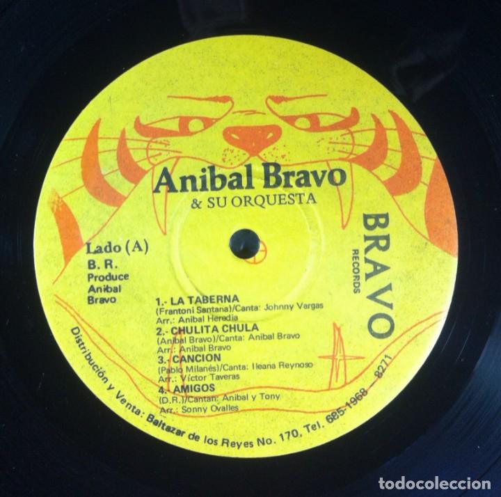 Discos de vinilo: ANIBAL BRAVO Y SU ORQUESTA - LP + SINGLE - BRAVO RECORDS - Foto 4