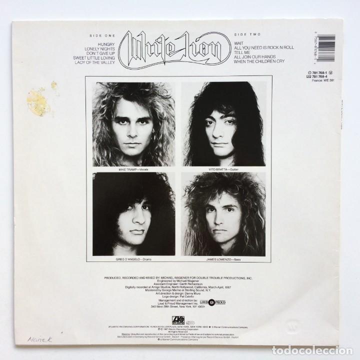 Discos de vinilo: White Lion &lrm;&ndash; Pride Germany,1987 Atlantic* - Foto 2
