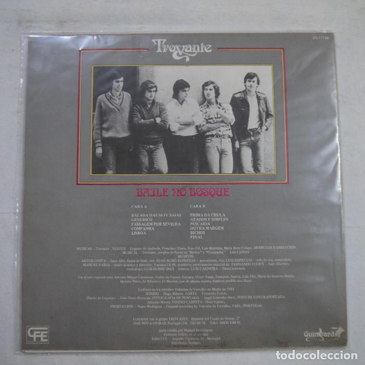Discos de vinilo: TROVANTE - BAILE NO BOSQUE - LP 1982 - Foto 2