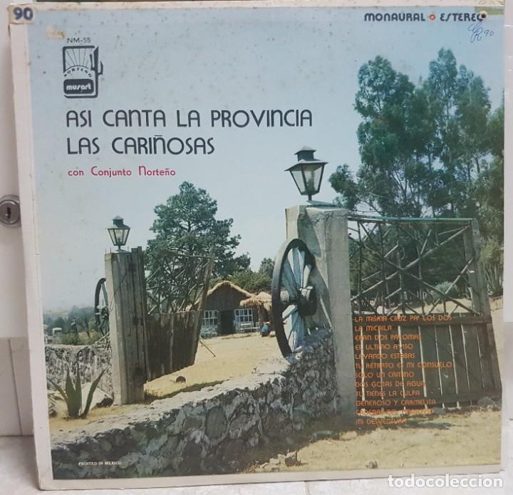 Dischi in vinile: As&iacute; canta la provincia - Las Cari&ntilde;osas con Conjunto Norte&ntilde;o - Mexico 1972 bolero, norte&ntilde;o, ranchera