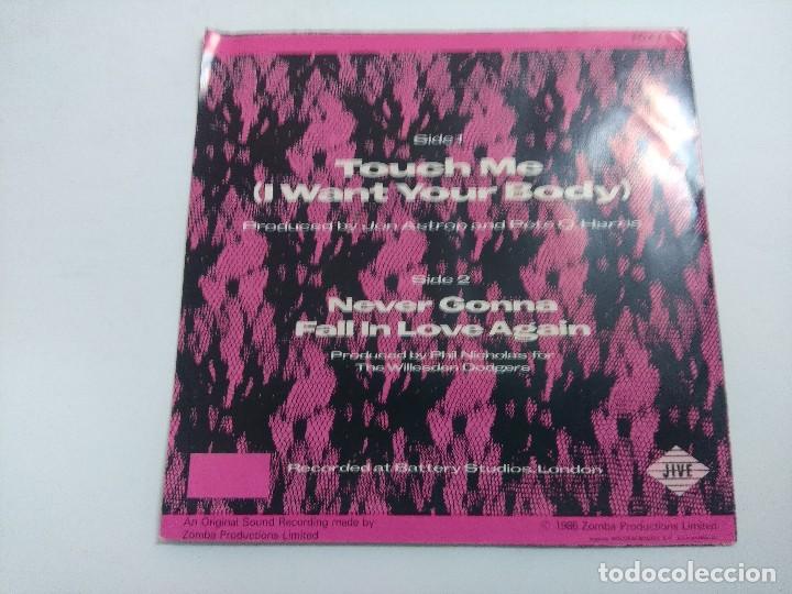 Discos de vinilo: SAMANTHA FOX/TOUCH ME/SINGLE PROMOCIONAL. - Foto 3