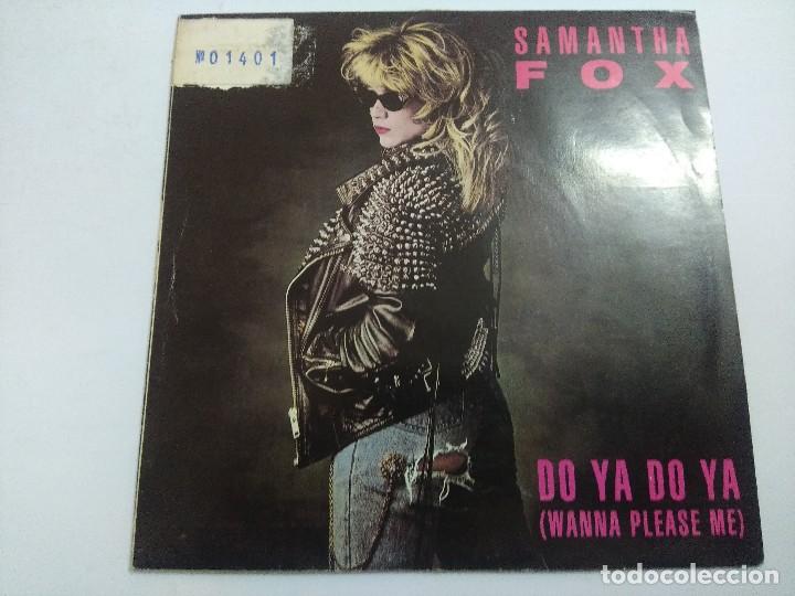 Discos de vinilo: SAMANTHA FOX/DO YA DO YA/SINGLE PROMOCIONAL. - Foto 1