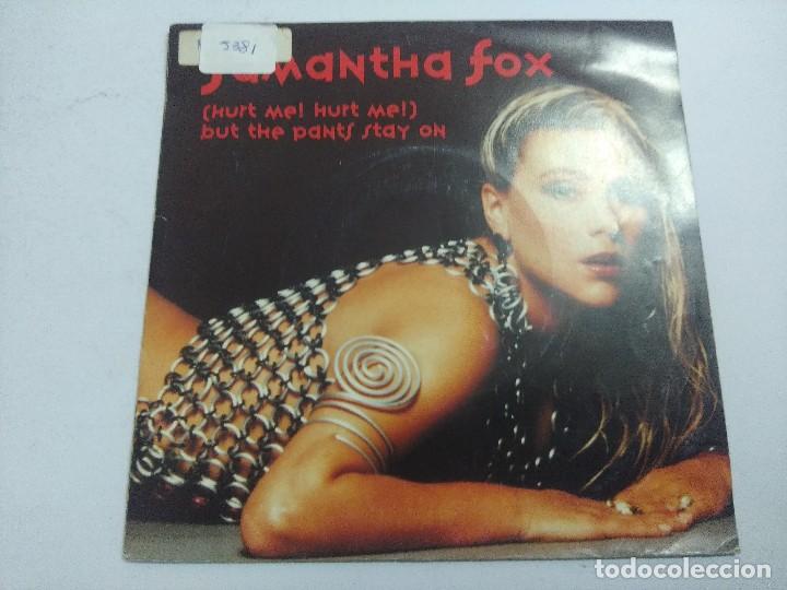 Discos de vinilo: SAMANTHA FOX/HURT ME/SINGLE PROMOCIONAL. - Foto 1
