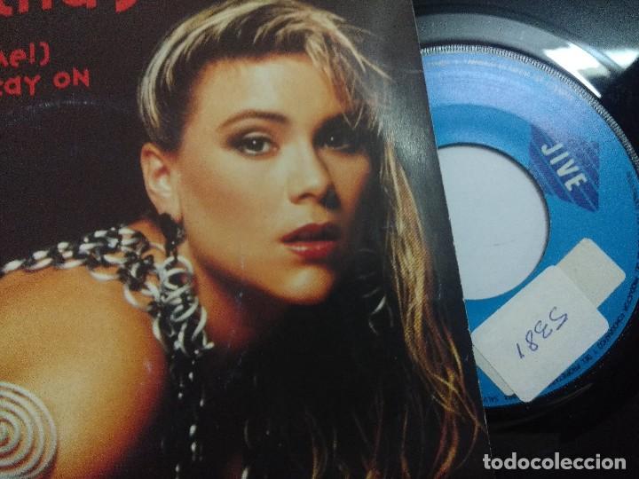 Discos de vinilo: SAMANTHA FOX/HURT ME/SINGLE PROMOCIONAL. - Foto 2