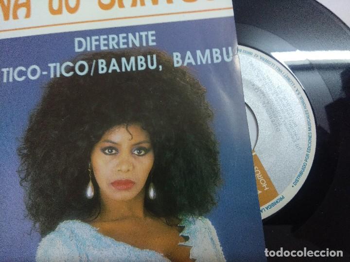 Discos de vinilo: REGINA DO SANTOS/DIFERENTE/SINGLE. - Foto 2