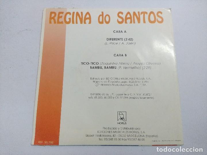 Discos de vinilo: REGINA DO SANTOS/DIFERENTE/SINGLE. - Foto 3