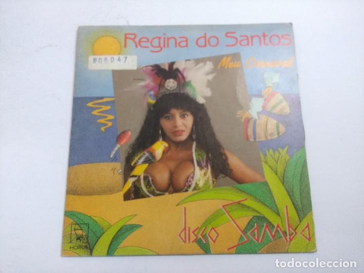 Discos de vinilo: REGINA DO SANTOS/DISCO SAMBA/SINGLE. - Foto 1