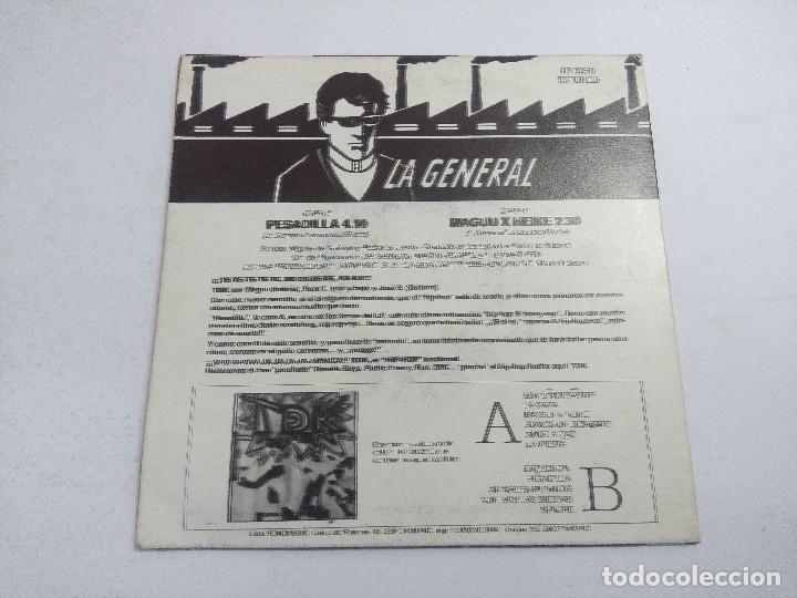 Discos de vinilo: T.D.K./PESADILLA/SINGLE PROMOCIONAL. - Foto 2