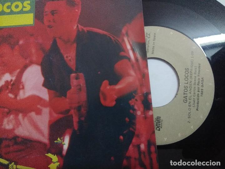 Discos de vinilo: GATOS LOCOS/BAILARAS/SINGLE. - Foto 2