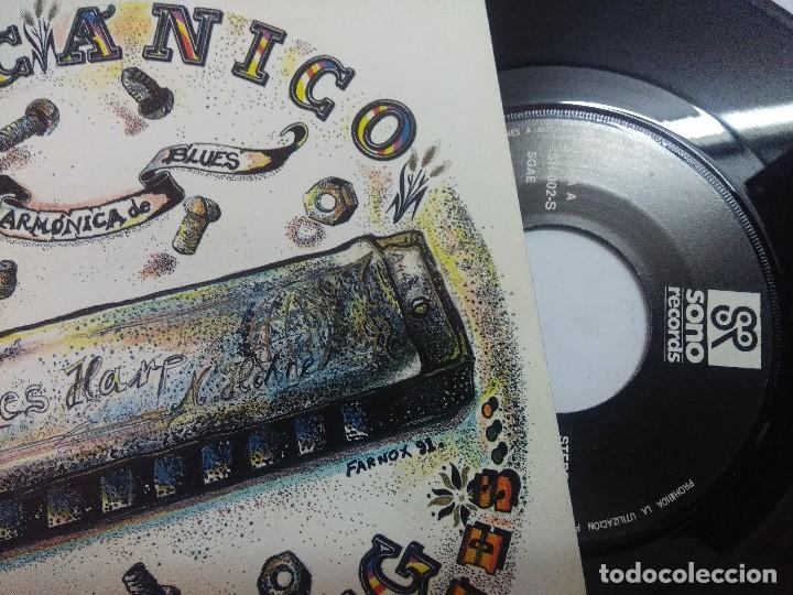 Discos de vinilo: EL MECANICO DEL SWING/ARMONICA DE BLUES/SINGLE. - Foto 2