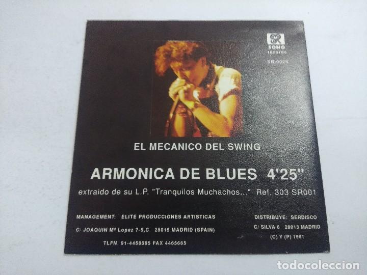 Discos de vinilo: EL MECANICO DEL SWING/ARMONICA DE BLUES/SINGLE. - Foto 3