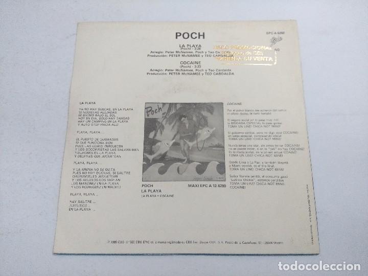 Discos de vinilo: POCH/LA PLAYA/SINGLE. - Foto 3