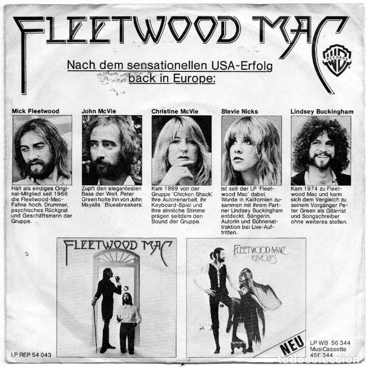 Discos de vinilo: FLEETWOOD MAC - DON`T STOP - SINGLE - ALEMAN - Foto 2