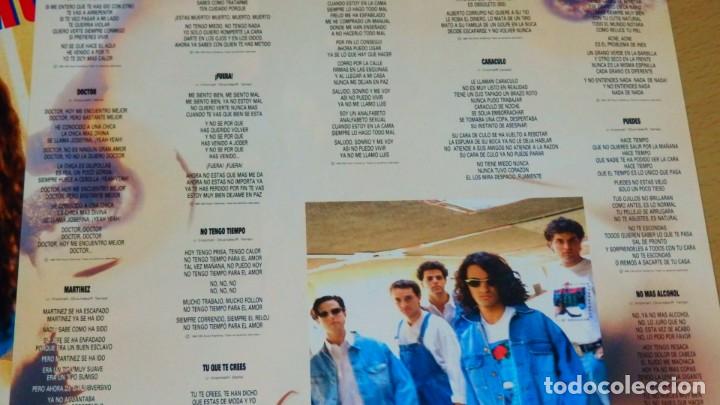 Discos de vinilo: LOS MOLUSCOS * LP 1990 * &iexcl;FUERA! * INSERT * NIKIS - Foto 6