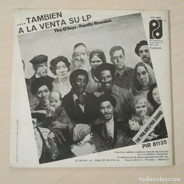 Discos de vinilo: OJAYS – AMO LA MUSICA (PARTES 1 Y 2) - PHILADELPHIA INTERNATIONAL RECORDS 1975 - SINGLE COMO NUEVO - Foto 2 - 260420570
