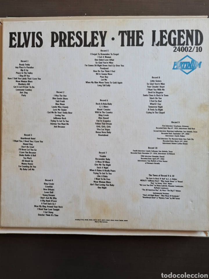 Discos de vinilo: 10 LP vinilos Elvis Presley - Foto 4